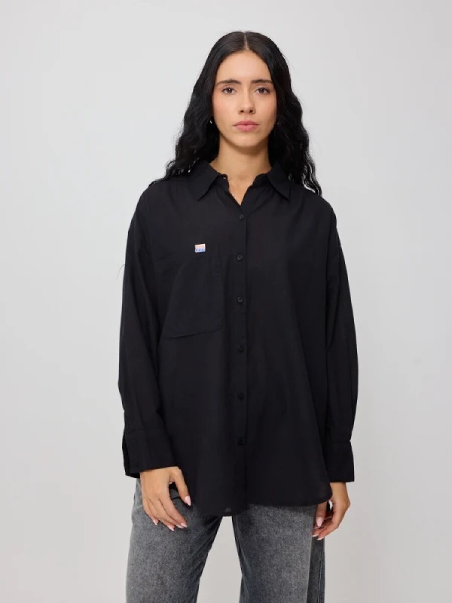 CAMISA RUSTY VIONA - NEGRO 