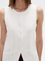 Chaleco Paulin Marfil / Off White