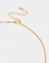 Cadena Corta con Dije Con corazón Cadena Corta Con Dije Corazón Dorado - Dorado