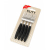 Set 3+1 Tenedor mango plástico negro KUTT Set 3+1 Tenedor mango plástico negro KUTT