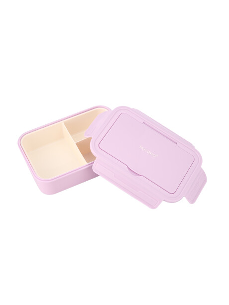 Pickbox Con Cubiertos Lila