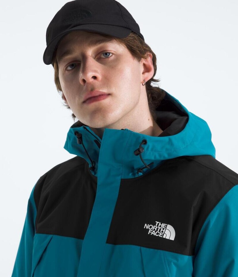 Campera Impermeable Antora hombre Dusk Blue/tnf Black