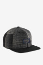 PATCHWORK FLAT BRIM Negro