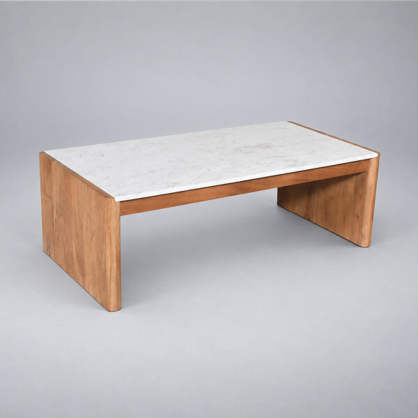 MESA DE CENTRO SQUARE Acacia - UNICO