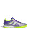 Championes Unisex Adidas Futbol 5 F50 League TF Púrpura - Blanco - Amarillo Limon