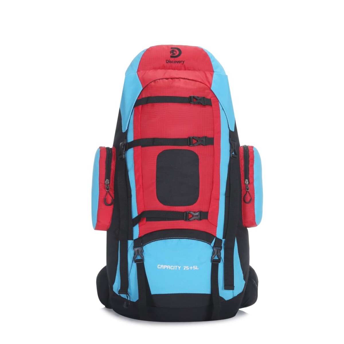 Mochila mochilera de trekking impermeable - Rojo 