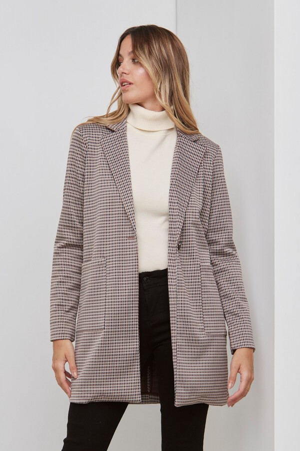 Blazer Oversize Gales MULTI/MARRON