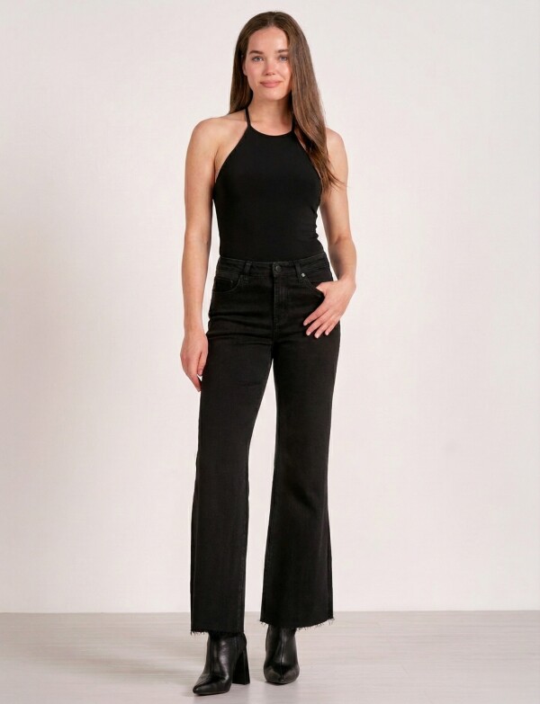 Jean Wide Leg NEGRO
