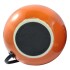Lampara Portatil Cerámica Mesa Escritorio Luz Calidad Color Variante Naranja