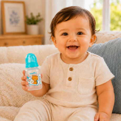 Mamadera Evenflo Dreams Bebés 0-3M 120Ml Tetina Flujo Lento Turquesa