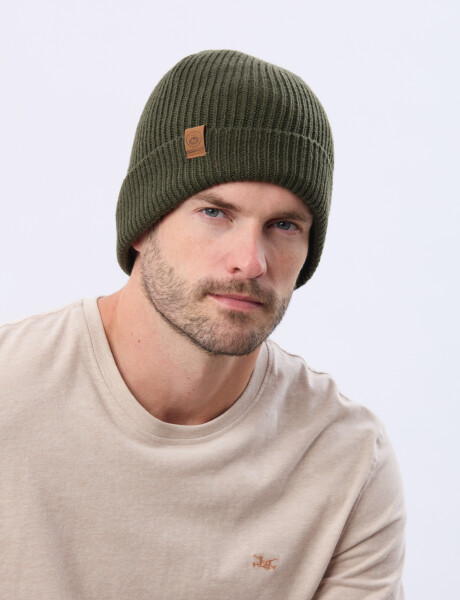 GORRO TEJIDO Verde