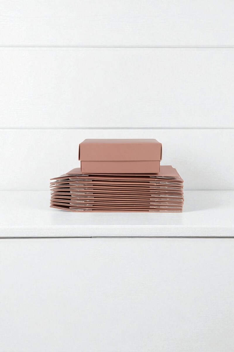 Pack x 20 unid - caja 03 8x12x4,5 cm eco - NUDE 