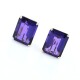 Caravanas clips en oro 14k con amatistas 0,30 ct aprox. Caravanas clips en oro 14k con amatistas 0,30 ct aprox.