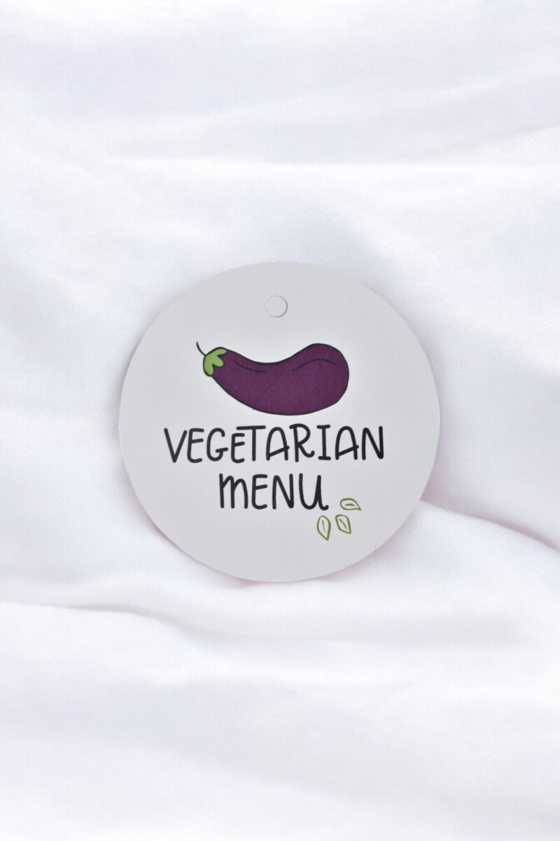 Tag gastronomia 5x8,5 cm - DISEÑO 9 