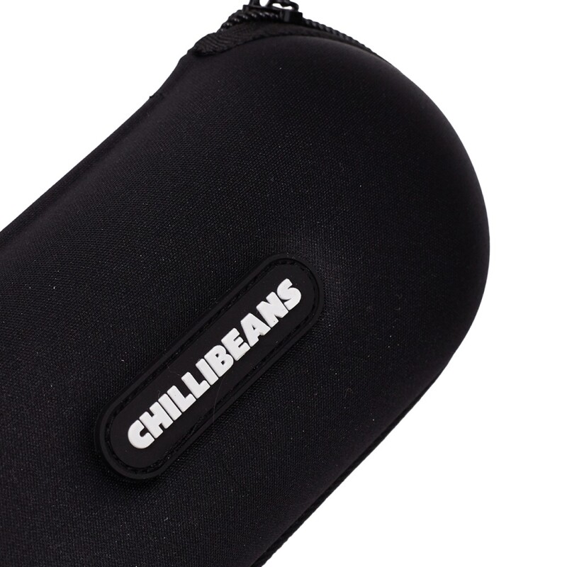 Estuche para lentes con cierre Chilli Beans Negro