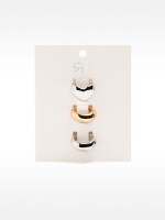 Set De Anillos Bicolor bicolor