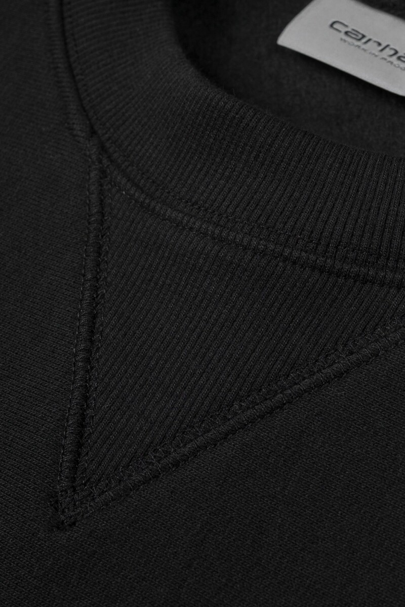 American Script Sweat Black Negro