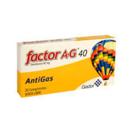 Factor AG 40mg 20 Comprimidos Factor AG 40mg 20 Comprimidos