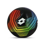 Lotto pelota soccer md size 3- negro/multicolor Negro-Multicolor