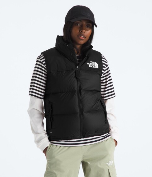 Chaleco de plumas Retro Nuptse 1996 Tnf Black/r