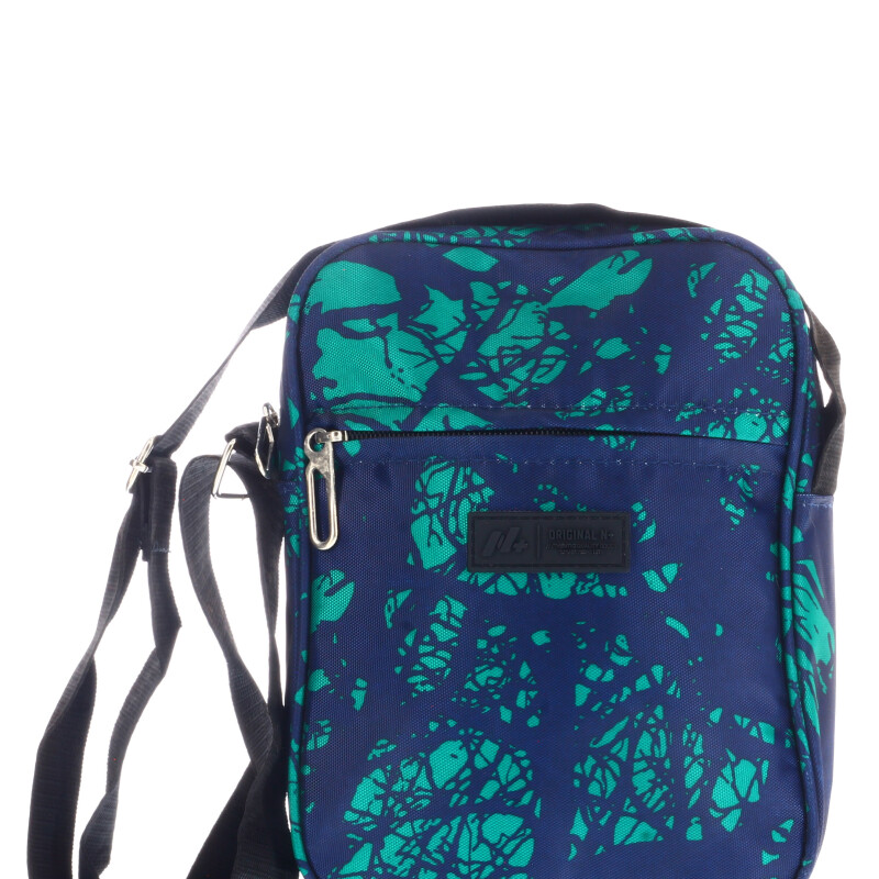 Cartera N+ Morral Pickup Azul Marino - Verde