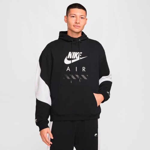 Abrigo Nike Air de Hombre Negro