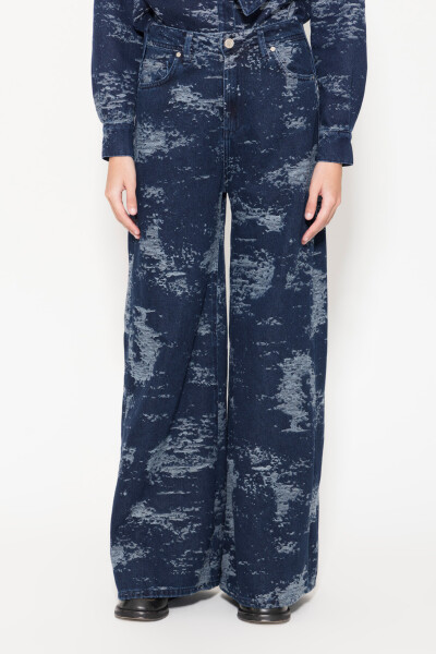 PANTALON COMBAT Azul
