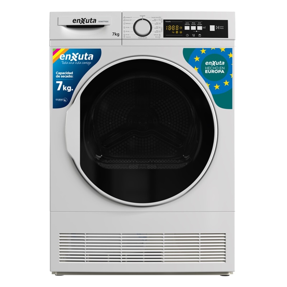 Secarropas 7 Kg Enxuta SENX770DC por condensación 