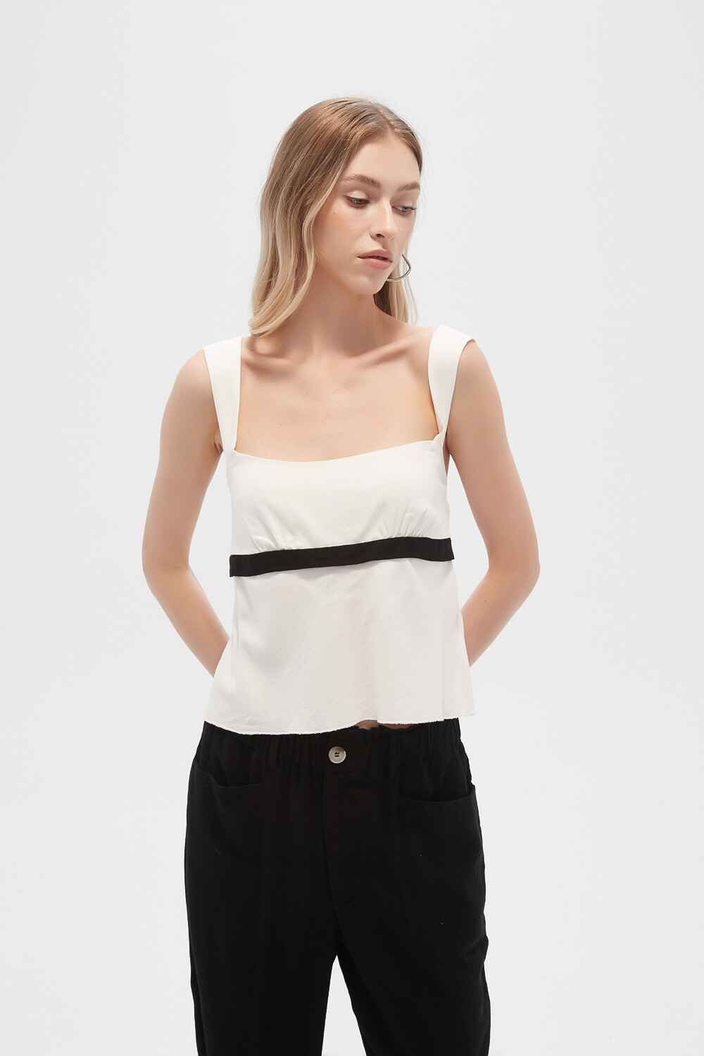 Tops Garci Blanco