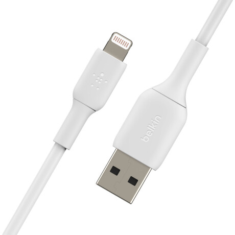 Cable BELKIN Lightning A Usb Boost Charge Longitud 1M Apple - Blanco Cable BELKIN Lightning A Usb Boost Charge Longitud 1M Apple - Blanco