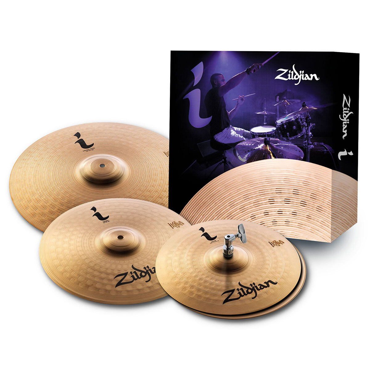 Pack Platillos Zildjian I Essential Plus 13hh 14cr 18cr 