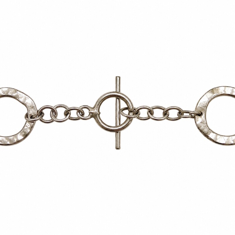Pulsera aros-Plata 925-sin piedra-PU3918 sinpiedra