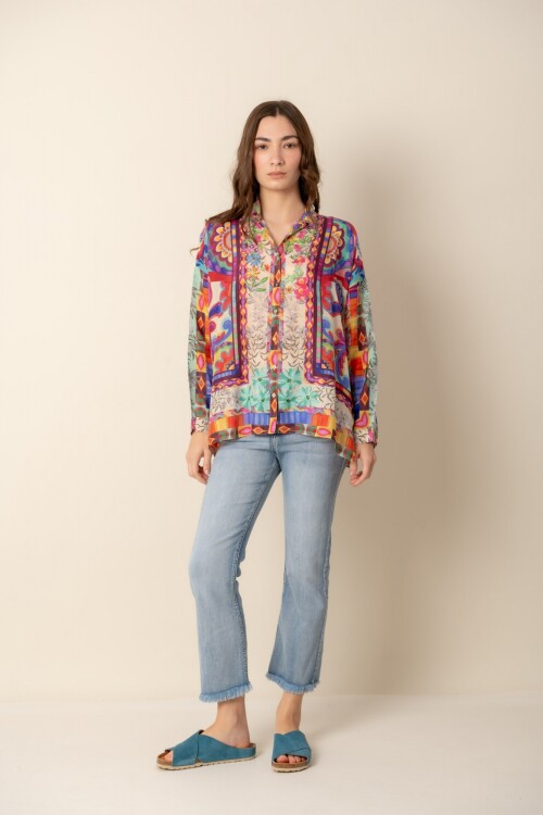 Blusa Johnny Was Blusa Johnny Was