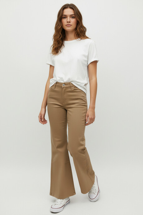 Pantalon Malix Beige Oscuro
