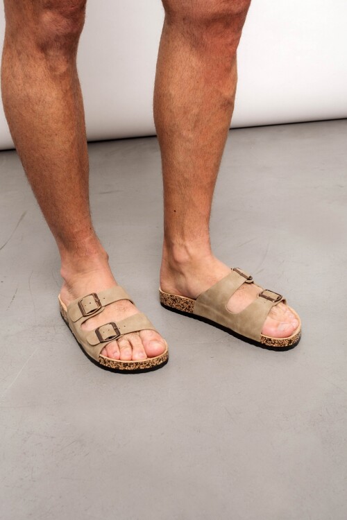Sandalia Salvador Beige