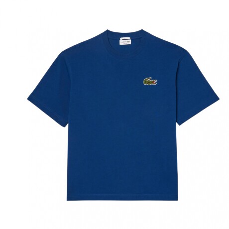 REMERA LACOSTE Loose Fit BLUE