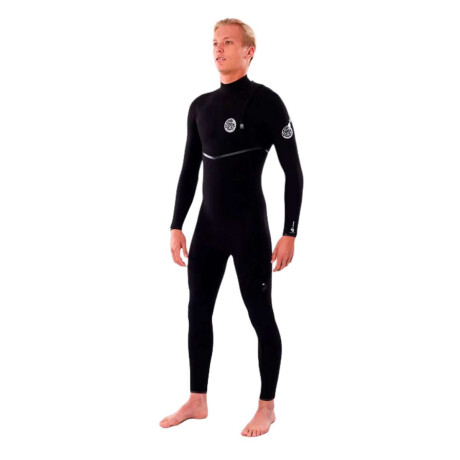 Traje Rip Curl E BOMB 43GB Zip Free (sin cierre) Negro