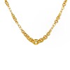 Cadena oro Rolo Oval-Oro bajo -Sin Piedra-CD8023 sinpiedra