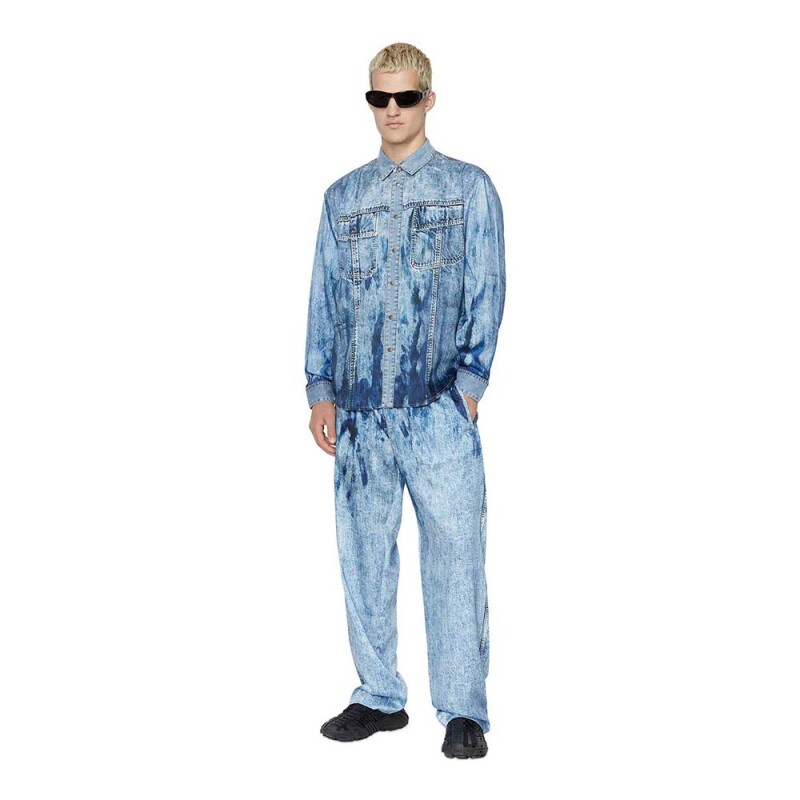 Camisa Diesel S-Gilly Unisex Blue Denim