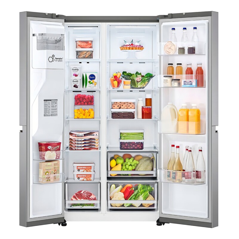 Refrigerador Inverter 637l LG Gs66spp Amv Color Platinum silver Refrigerador Inverter 637l Lg Gs66spp Amv Color Platinum Silver