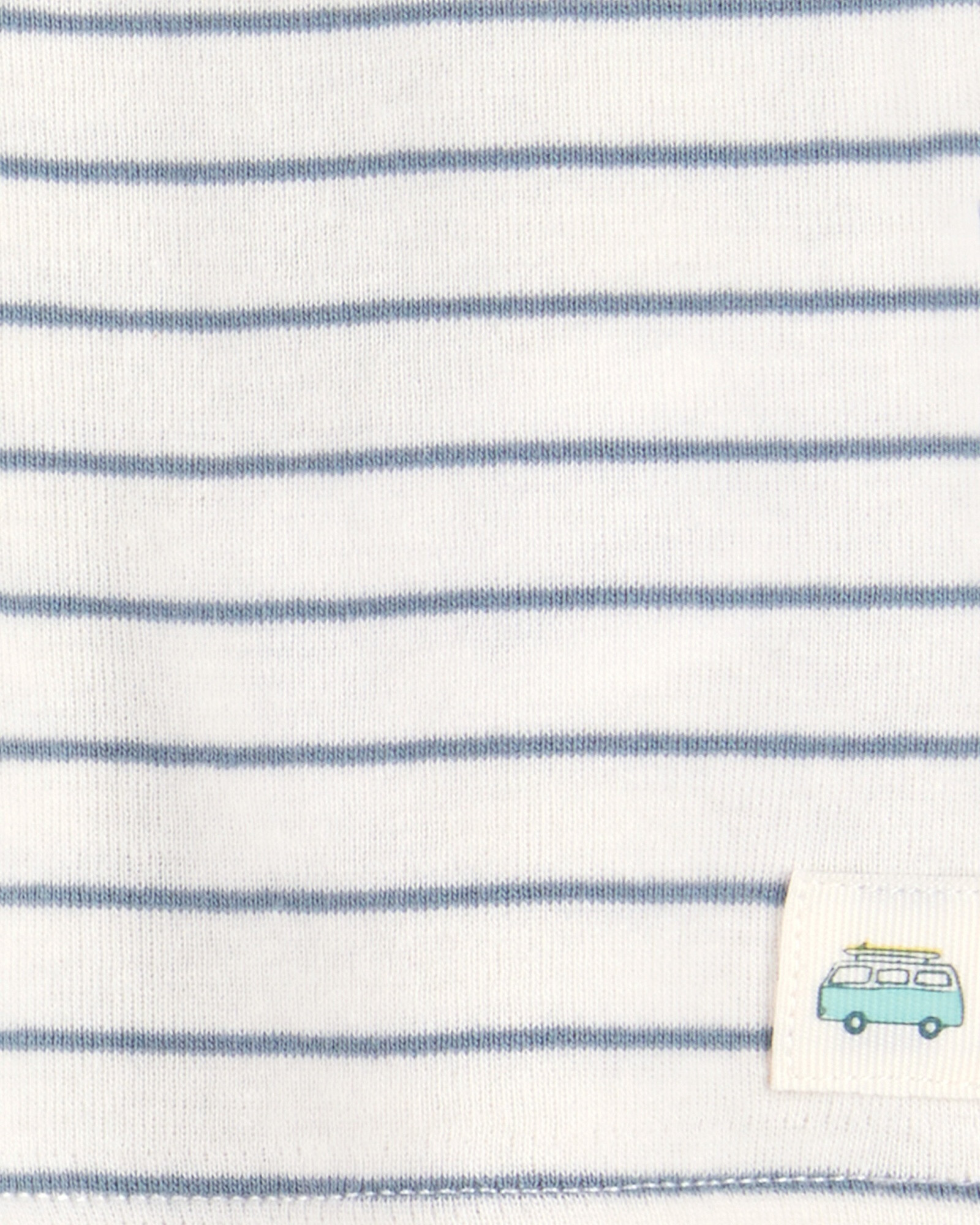 Set dos piezas de algodón, pantalón y remera, diseño a rayas Set dos piezas de algodón, pantalón y remera, diseño a rayas