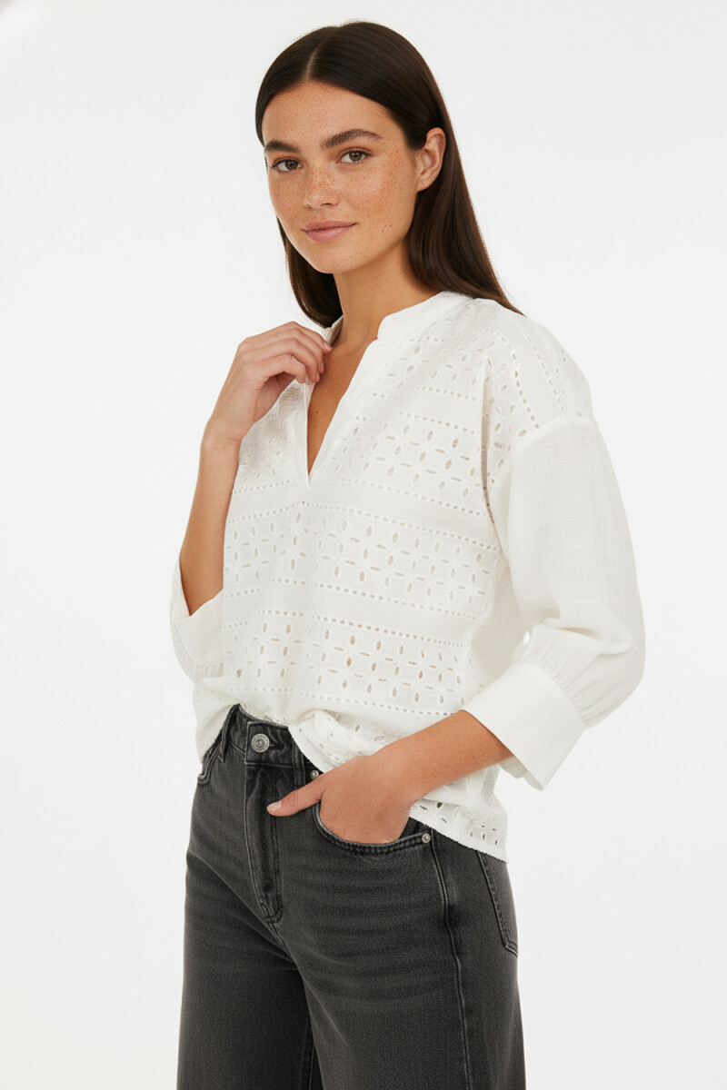 Blusa Xariela - Blanco 