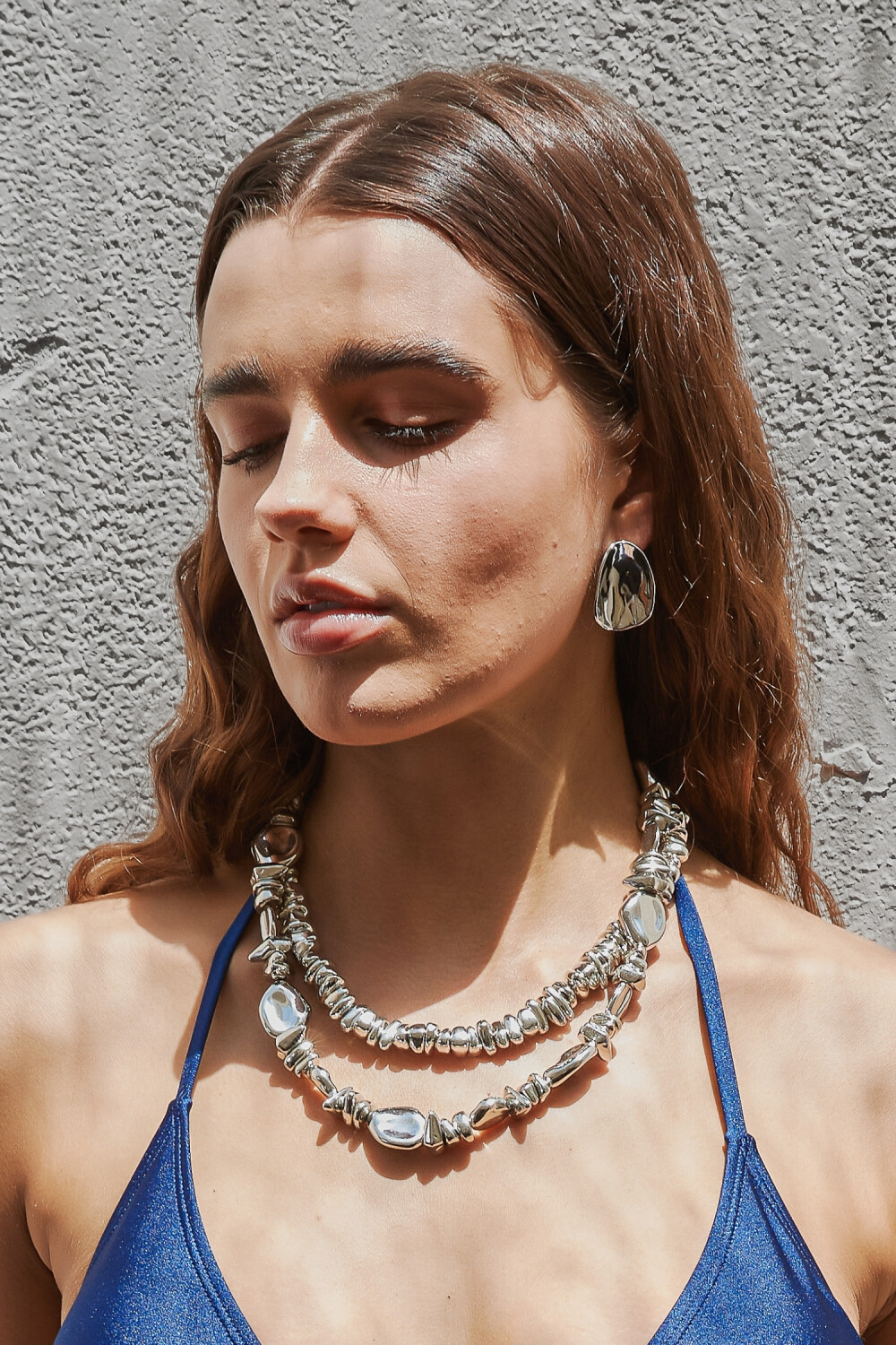 Collar Ocean Plateado