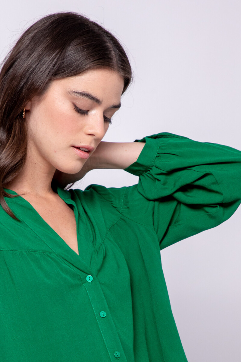 CAMISA AITANA Verde Esmeralda