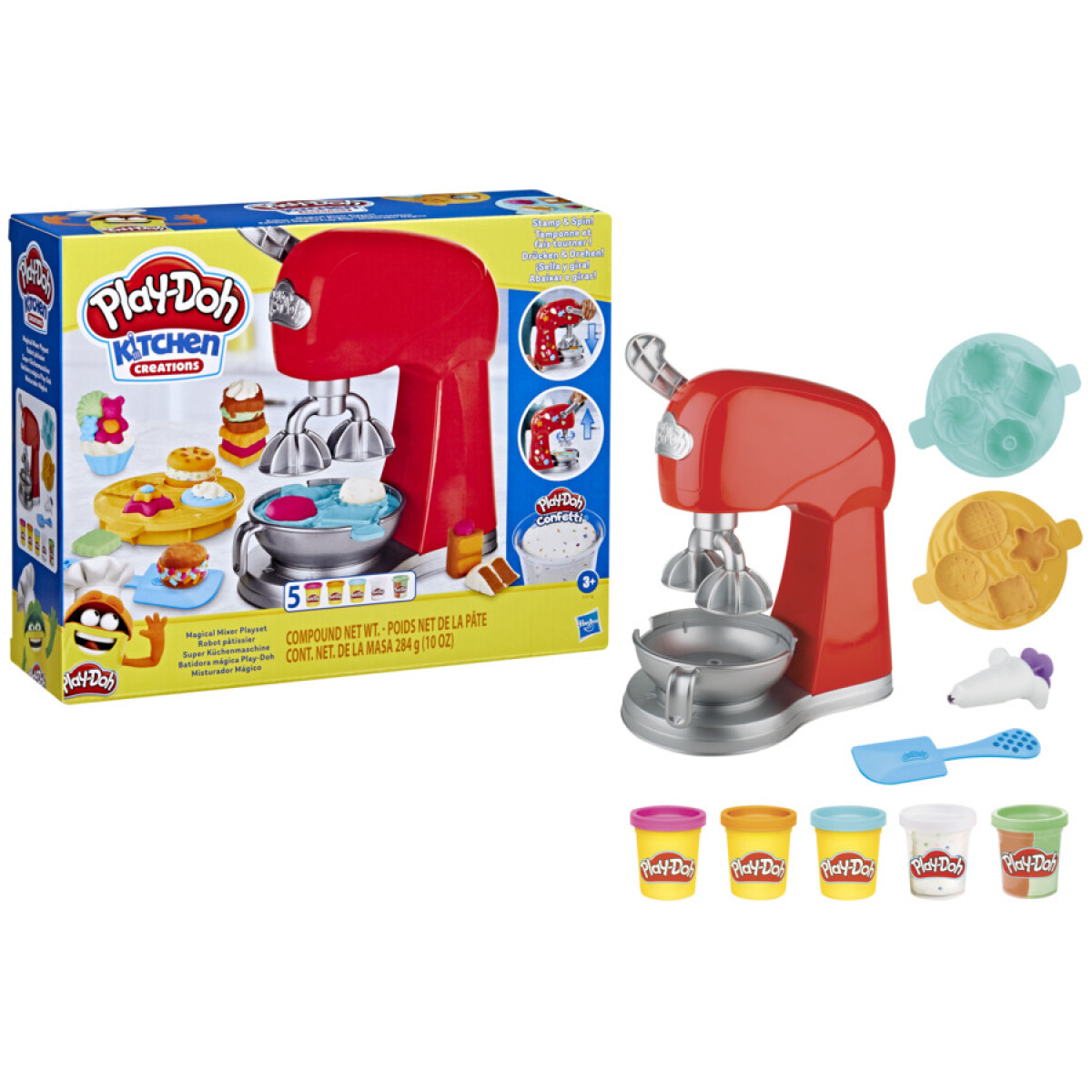 Set de Cocina Play-doh Kitchen Creations Batidora Mágica - 001 