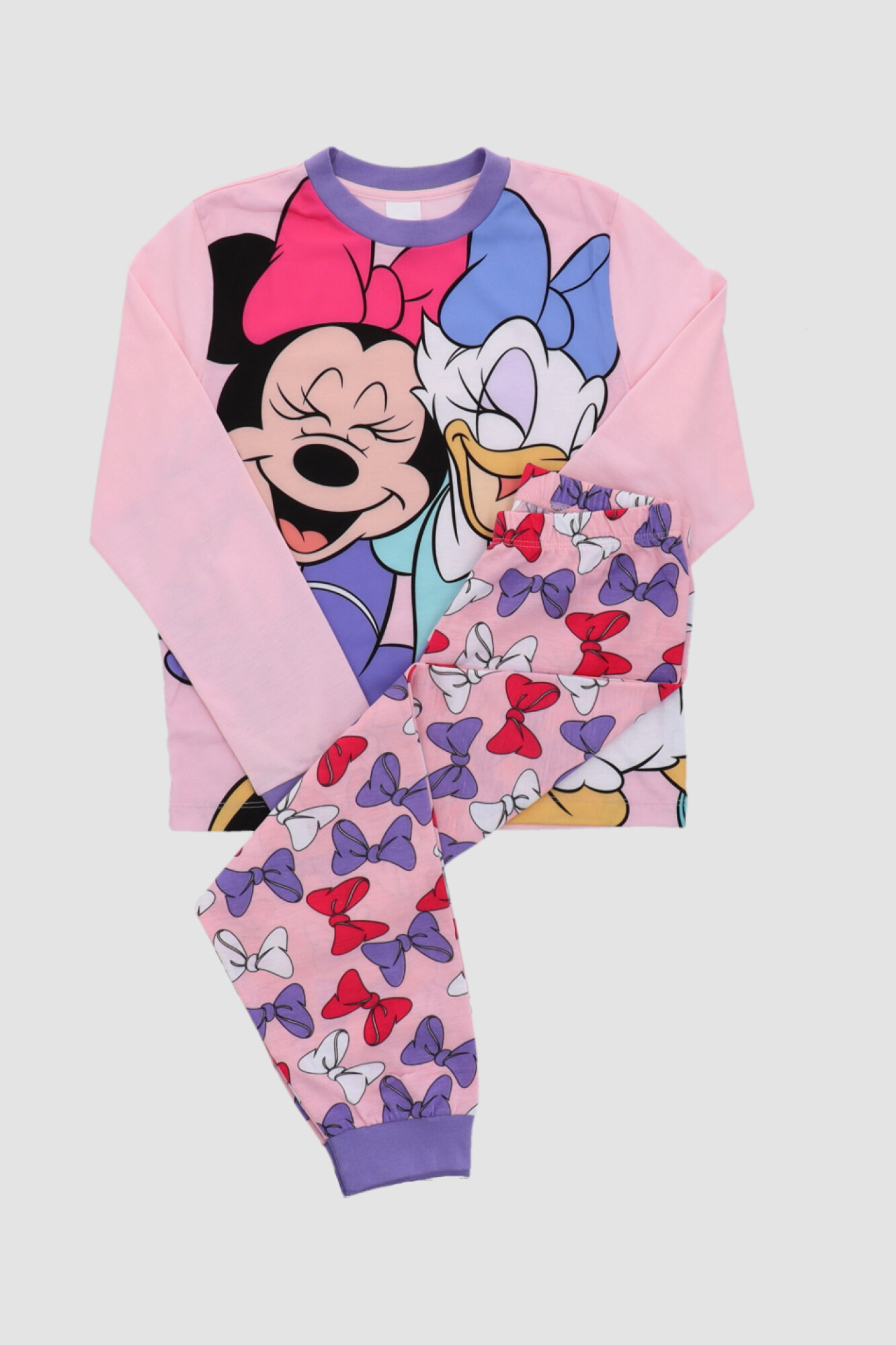 Pijama mujer Minnie azul marino y rojo Disney