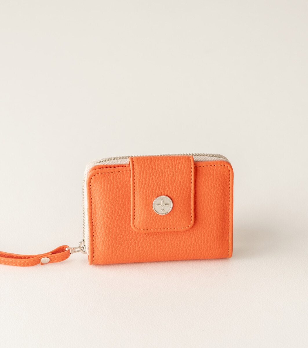 Billetera rocco - Naranja 