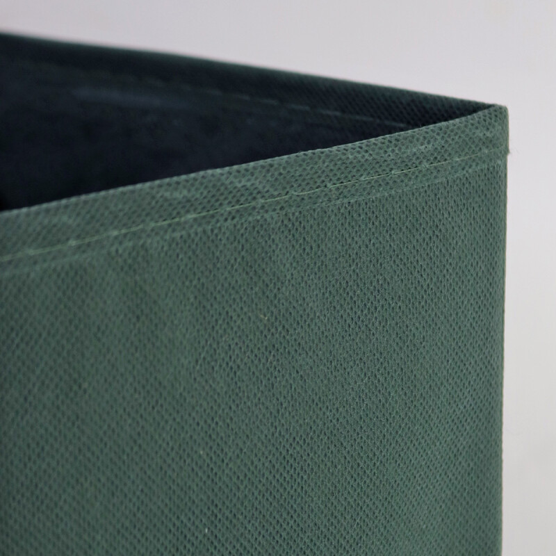 CAJA ORG DE TELA VERDE 31X15CM Unica