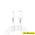 Cable De Datos De Carga Rápida Foneng X-66 2 Metros CABLE FONENG IPHONE X66 2MT BLANCO