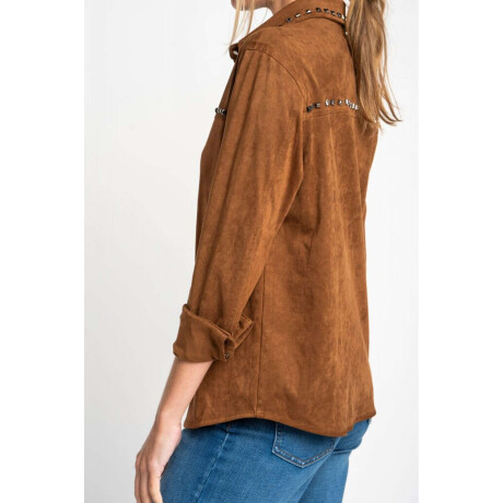 Camisa Gamusa Vegana Camel